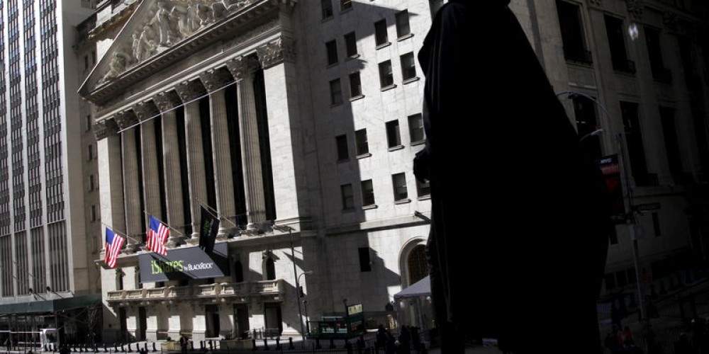 Рынок акций  США закрылся падением, Dow Jones снизился на 0,54%